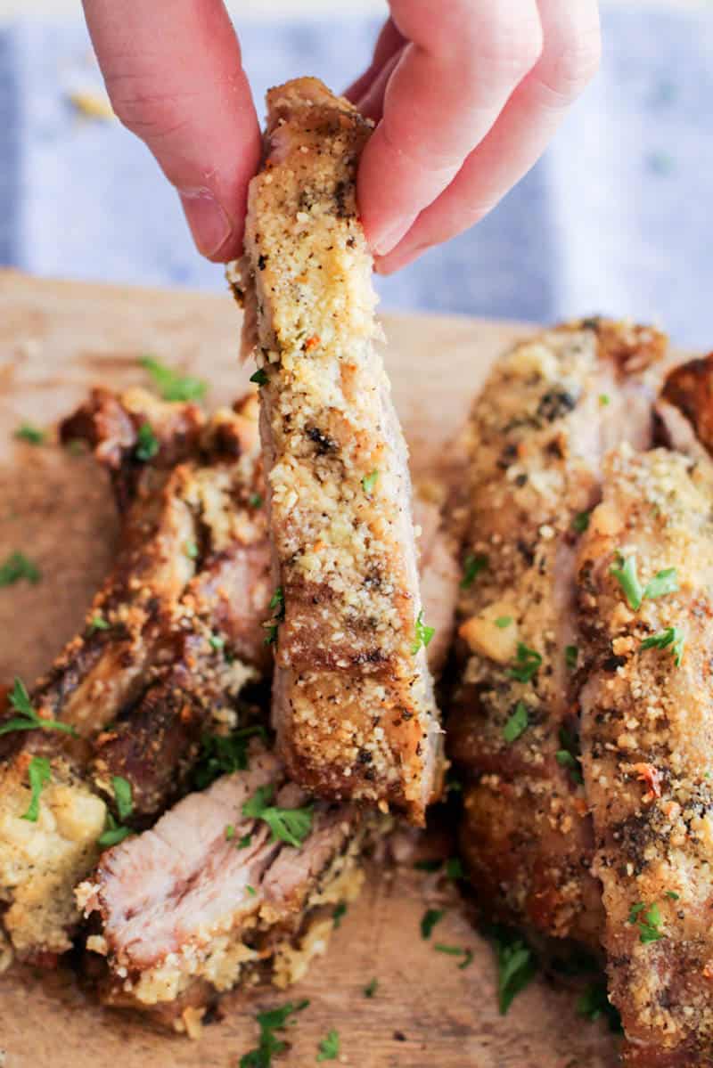 Garlic Parmesan Ribs