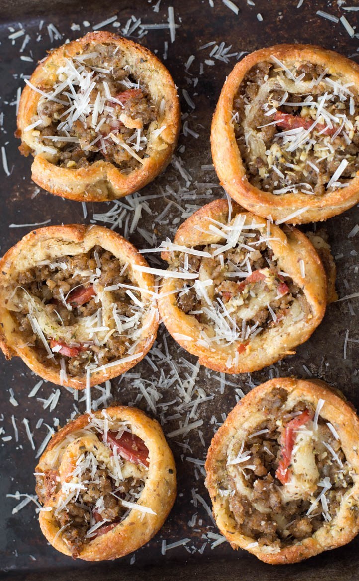 Keto Pizza Rolls