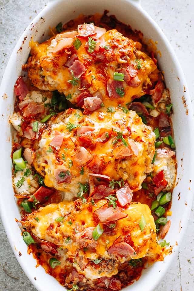 Baked Crack Chicken Breasts