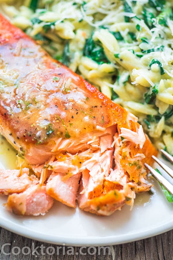 Easy Lemon Butter Salmon