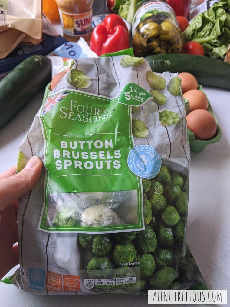 bag of brussels sprouts