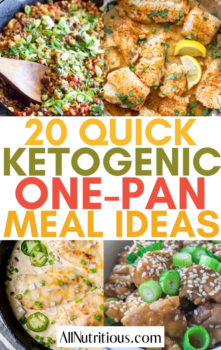 20 Quick And Easy One-Pan Keto Meal Ideas - All Nutritious