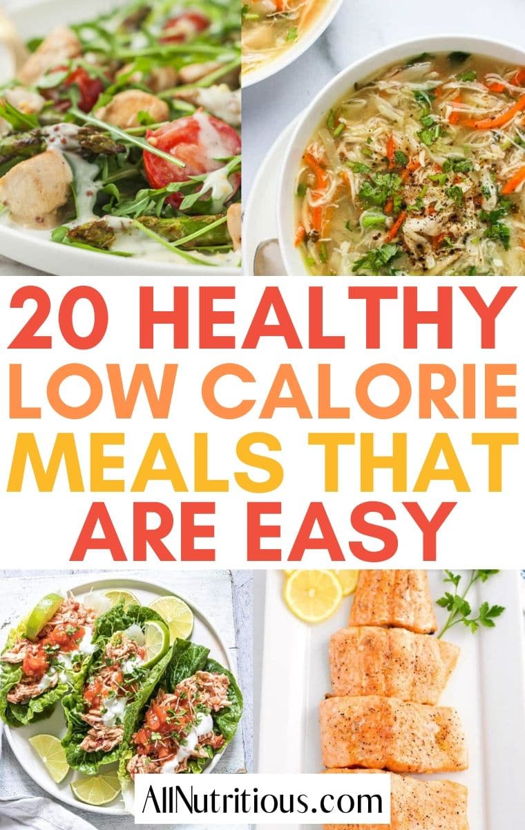easy low calorie recipes
