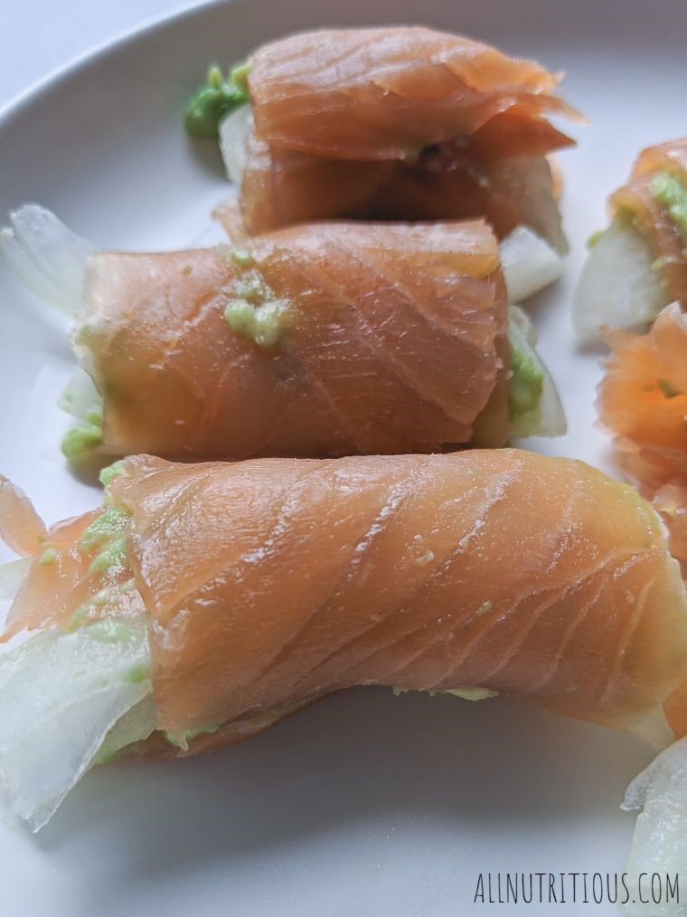 high protein smoked salmon appetizer