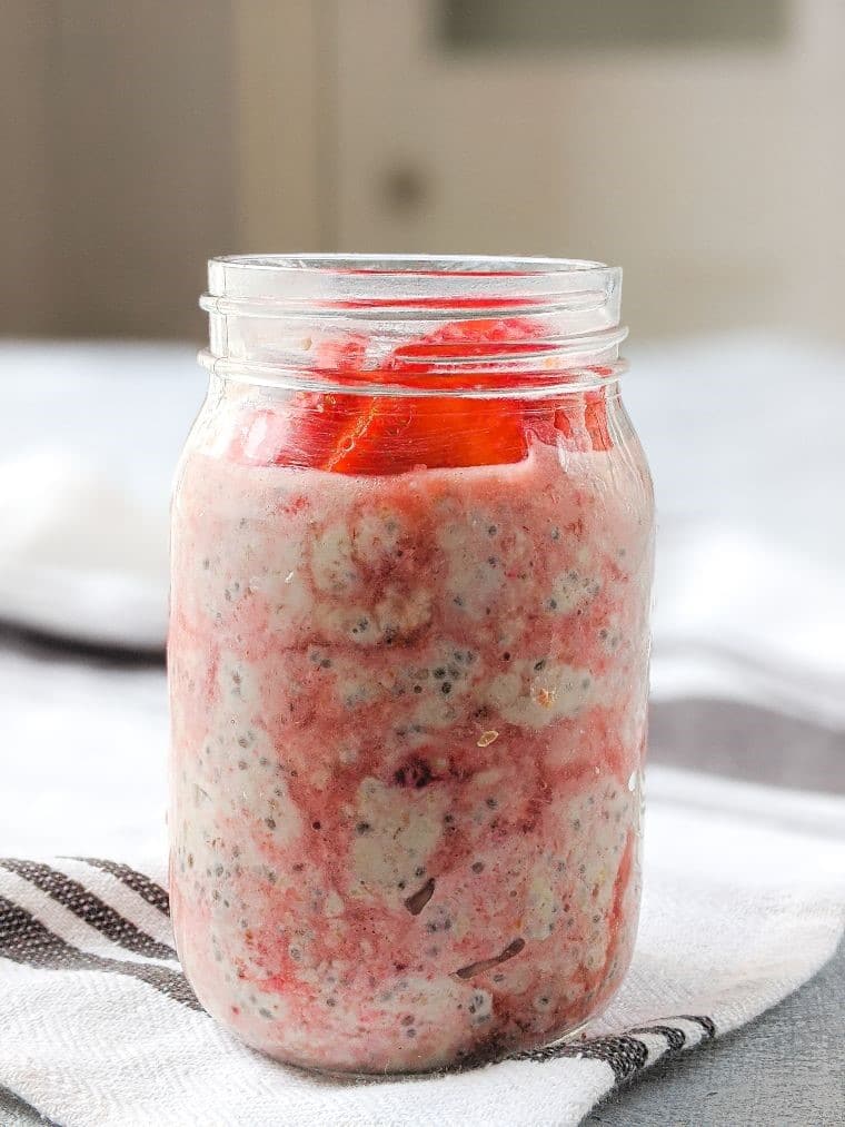 high protein overnight oats