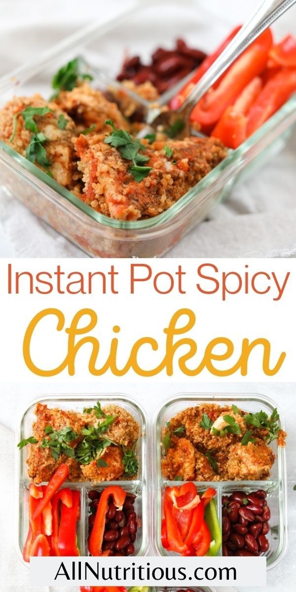 Instant pot discount spicy chicken recipes