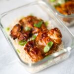 honey garlic chicken meal prep