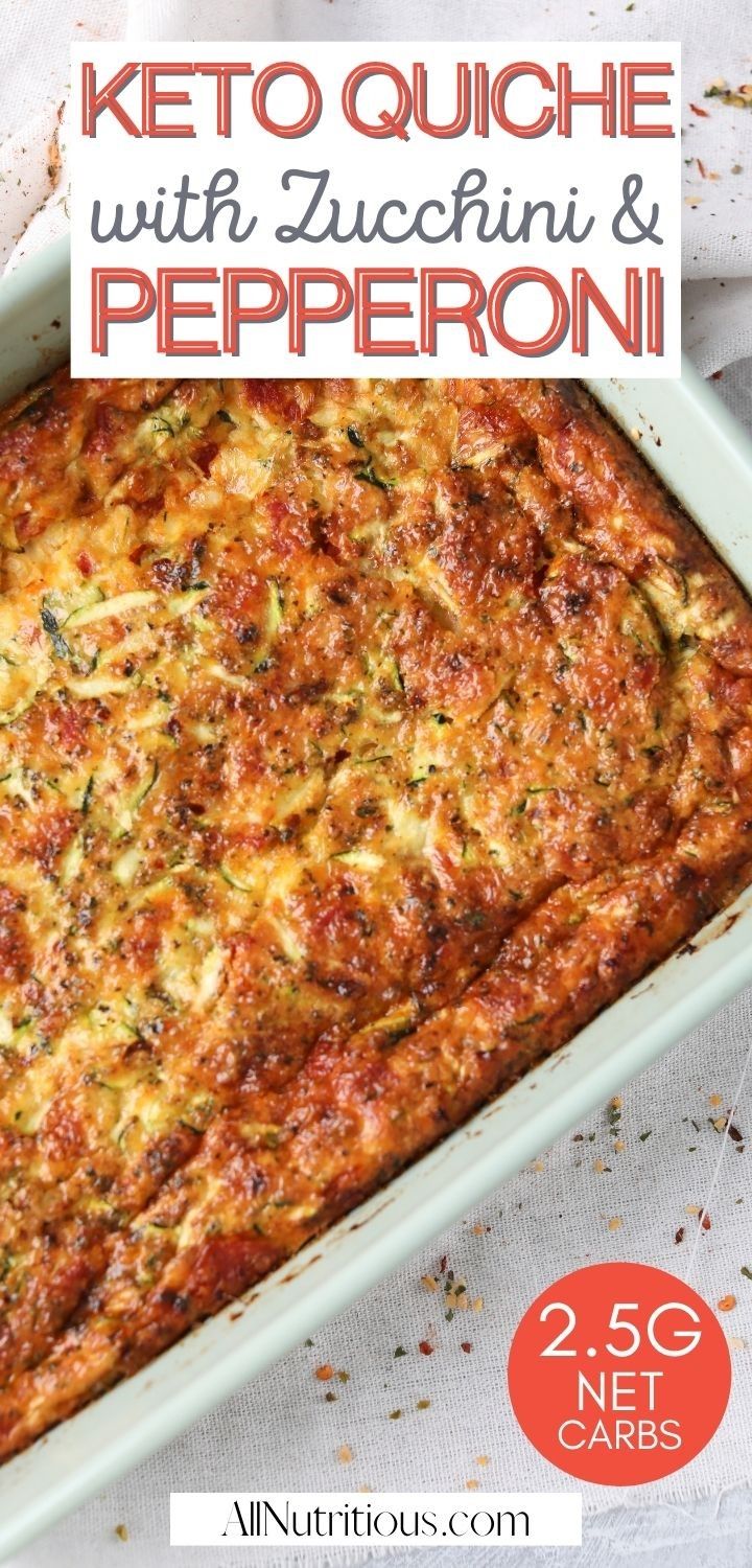pin for the low carb quiche