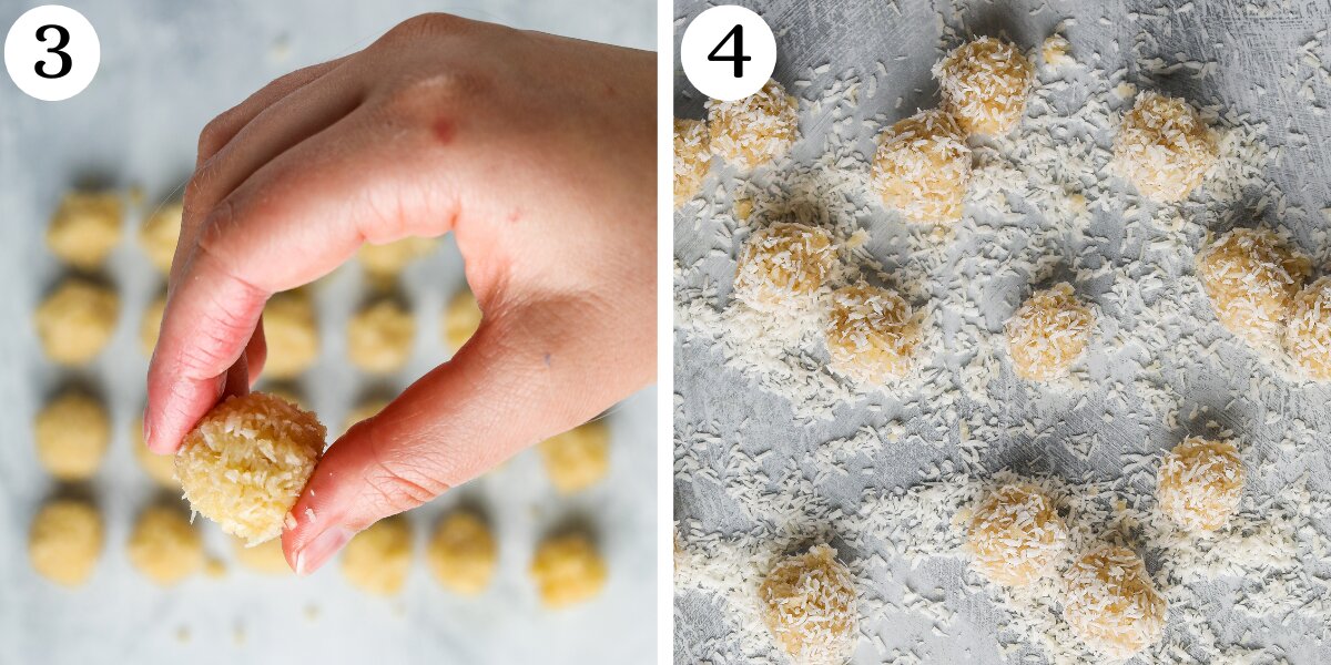 Easy Coconut Protein Balls