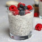 chia seed pudding with coconut milk