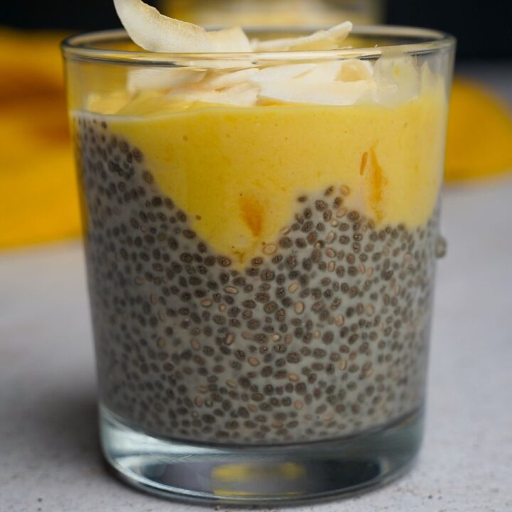 Mango Chia Pudding (Vegan, Gluten-free) - All Nutritious