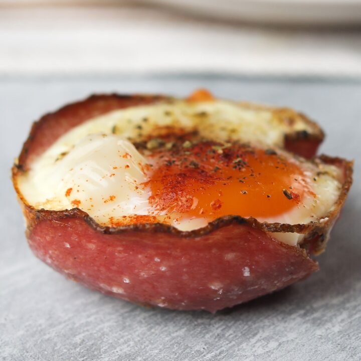 salami egg cups