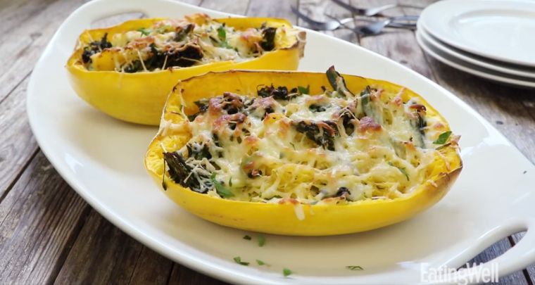 Spaghetti Squash Lasagna With Broccolini