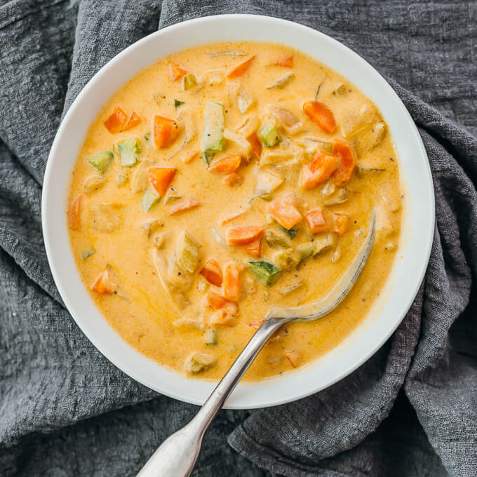 Keto Vegetable Soup