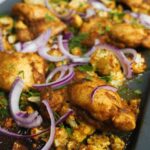 one pan chicken and cauliflower