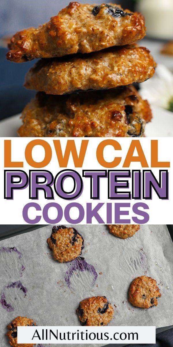 low cal protein cookies