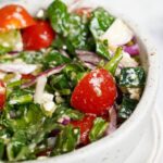 spinach tomato feta salad