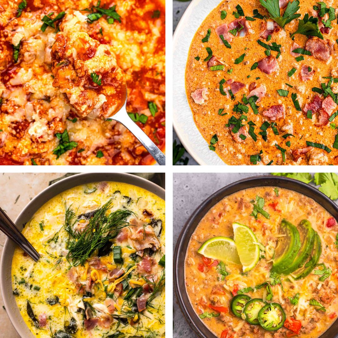 high protein low carb soups