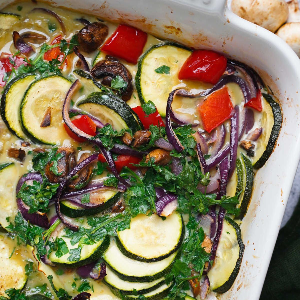 Vegetable Egg Bake