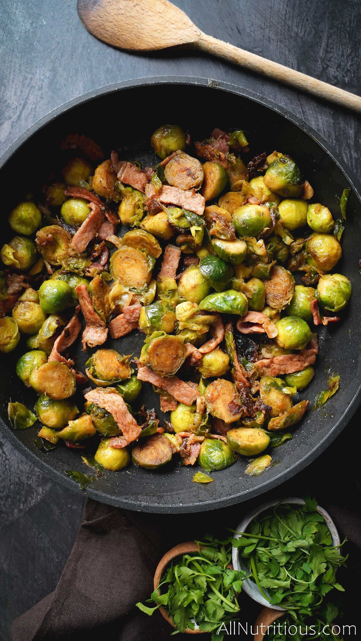 brussel sprouts with bacon