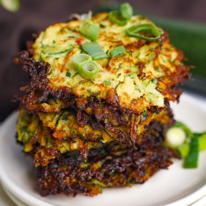 keto zucchini fritters