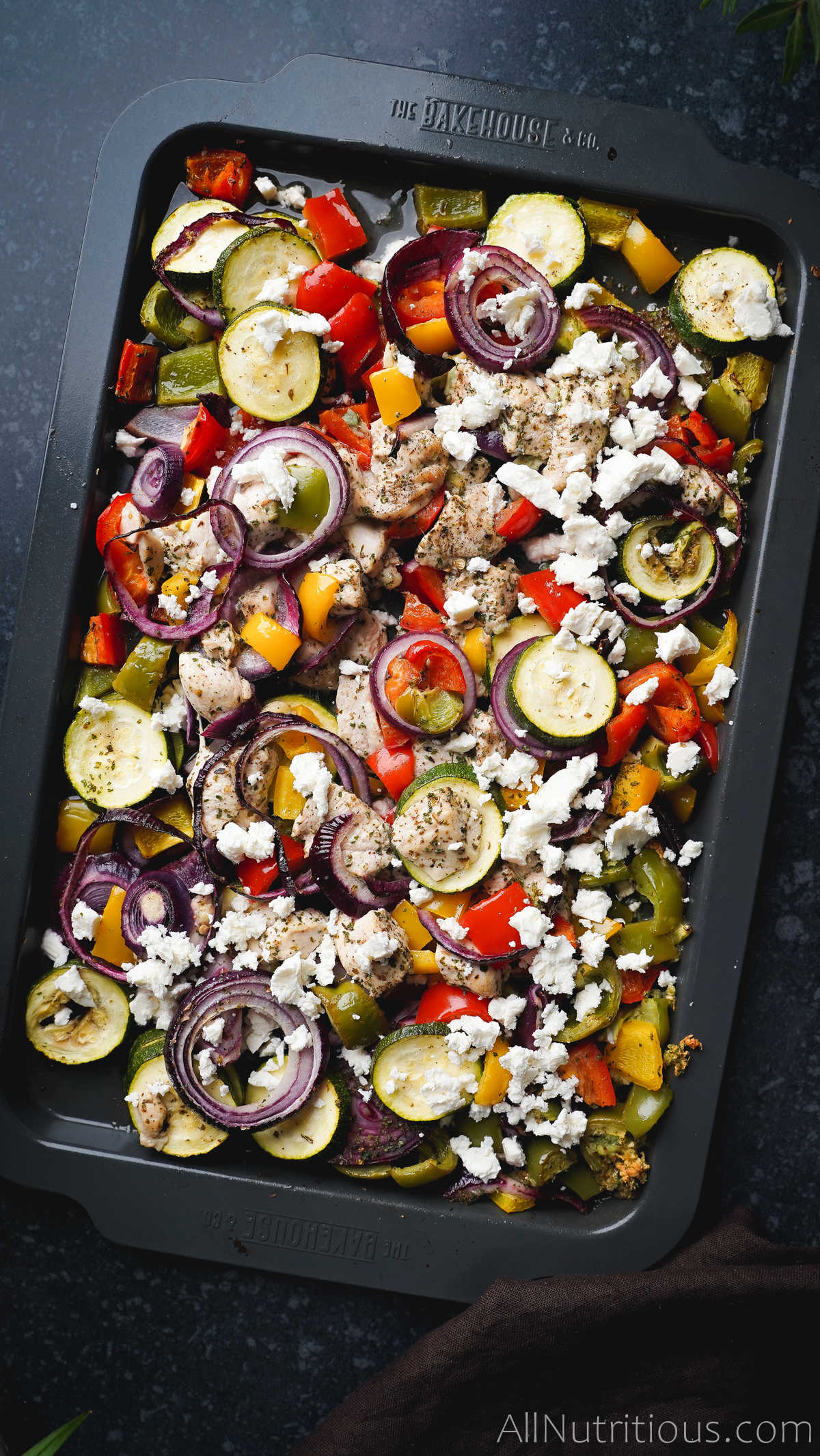 sheet pan chicken dinner