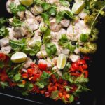 sweet chilli chicken dinner