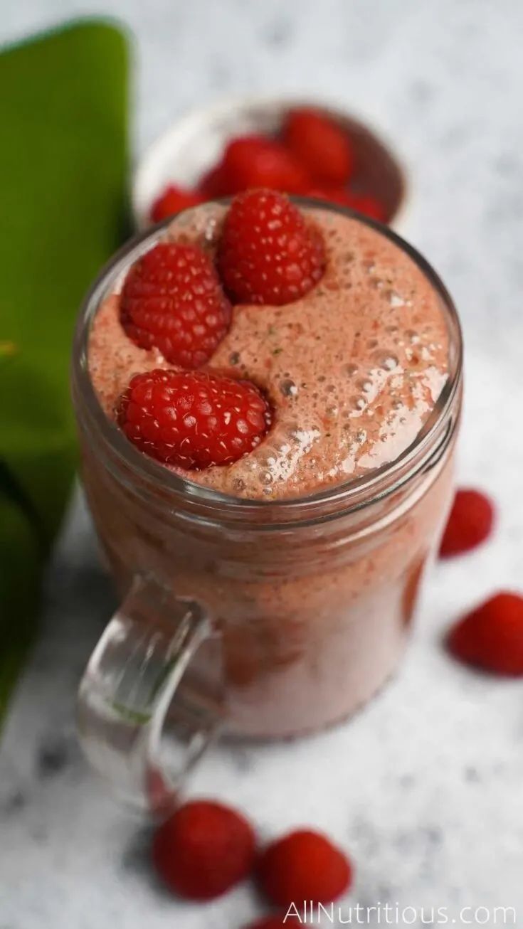 raspberry smoothie