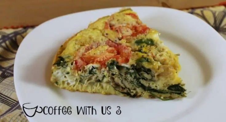 Tomato Spinach Frittata