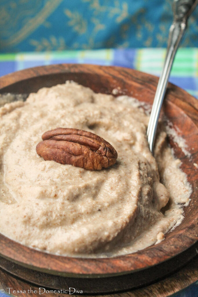 Paleo Creamy Maple Nut Porridge