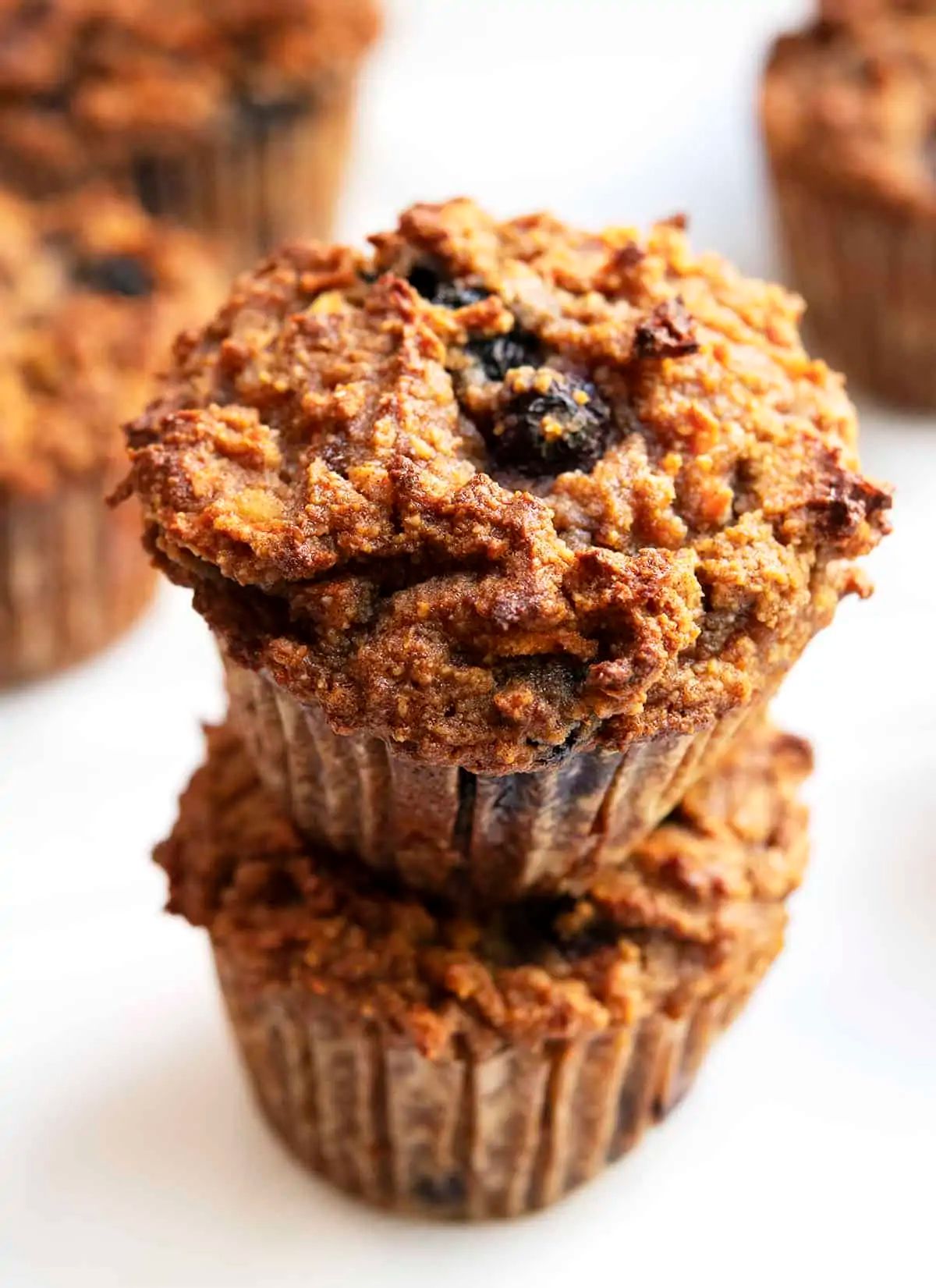 Almond Flour Blueberry Muffins