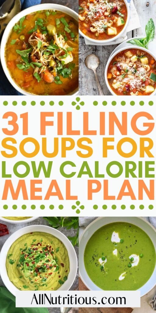 low calorie soups