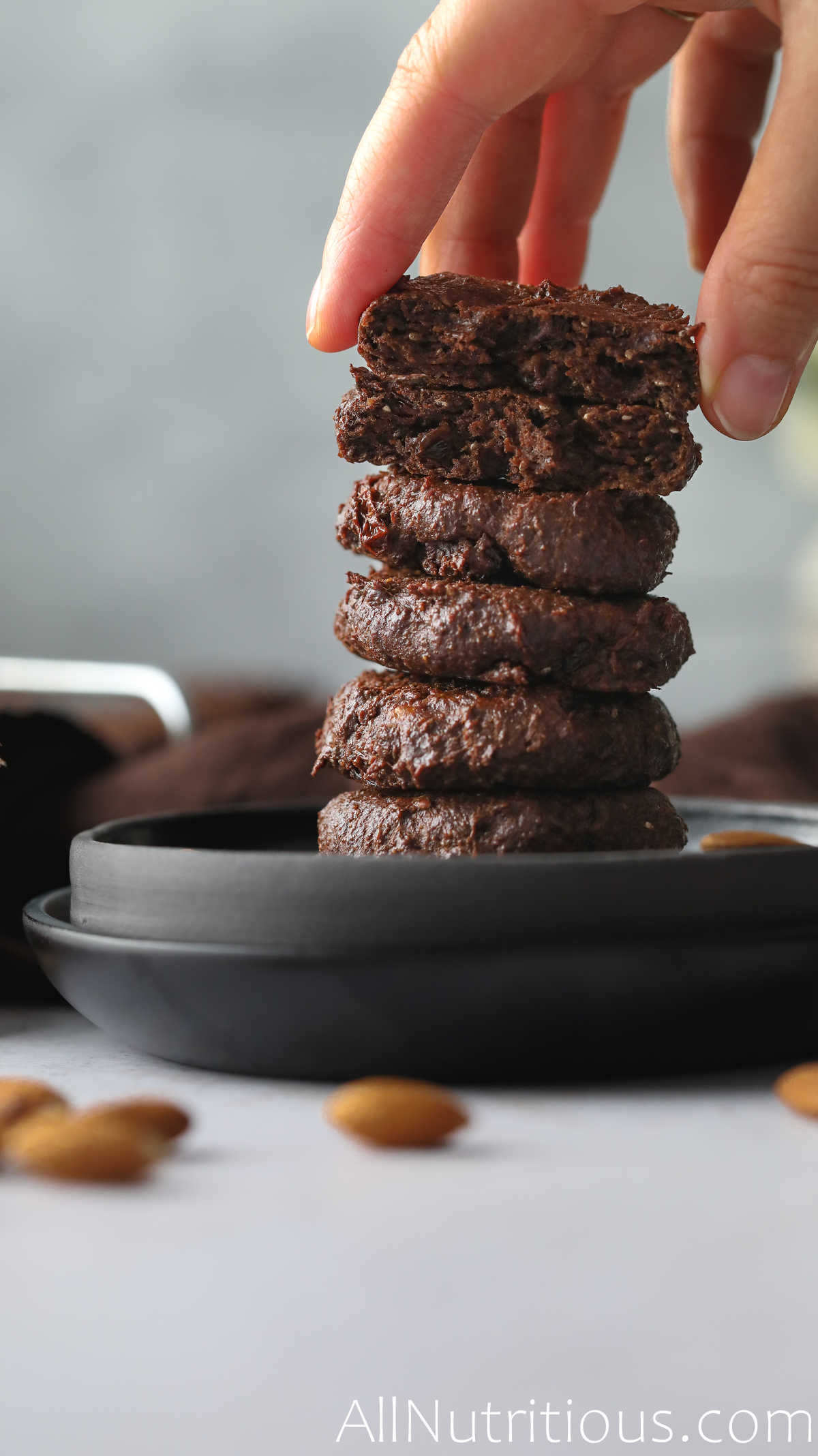 stack of whole30 cookies