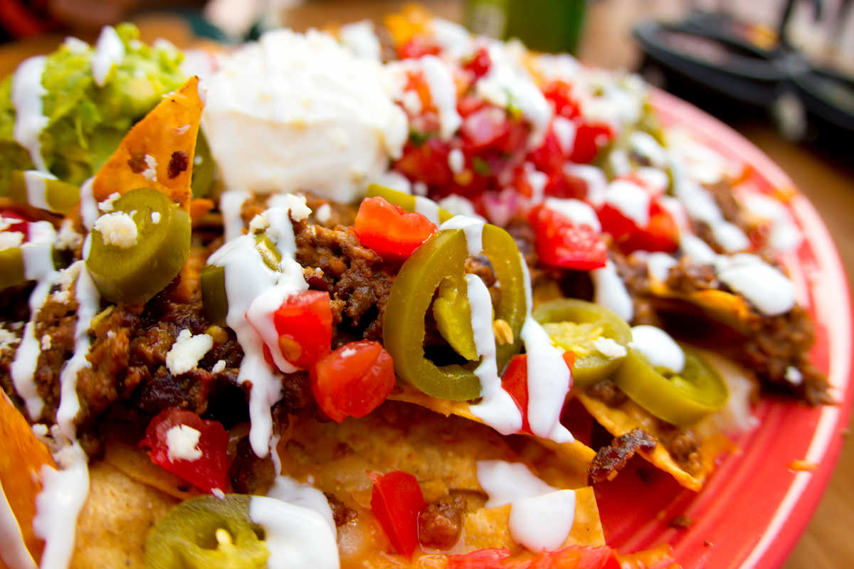 Loaded Cauliflower Nachos