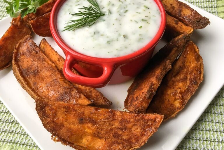 Crispy Sweet Potato Wedges