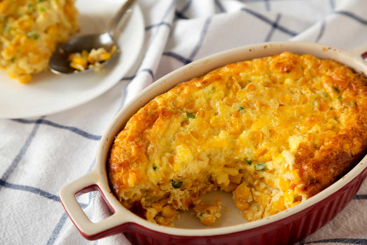 Savory Cornbread Pudding