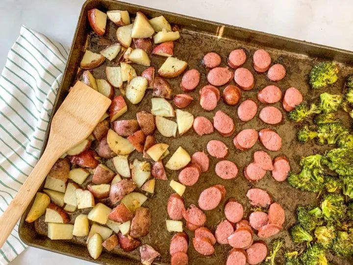 Sheet Pan Dinner with Kielbasa