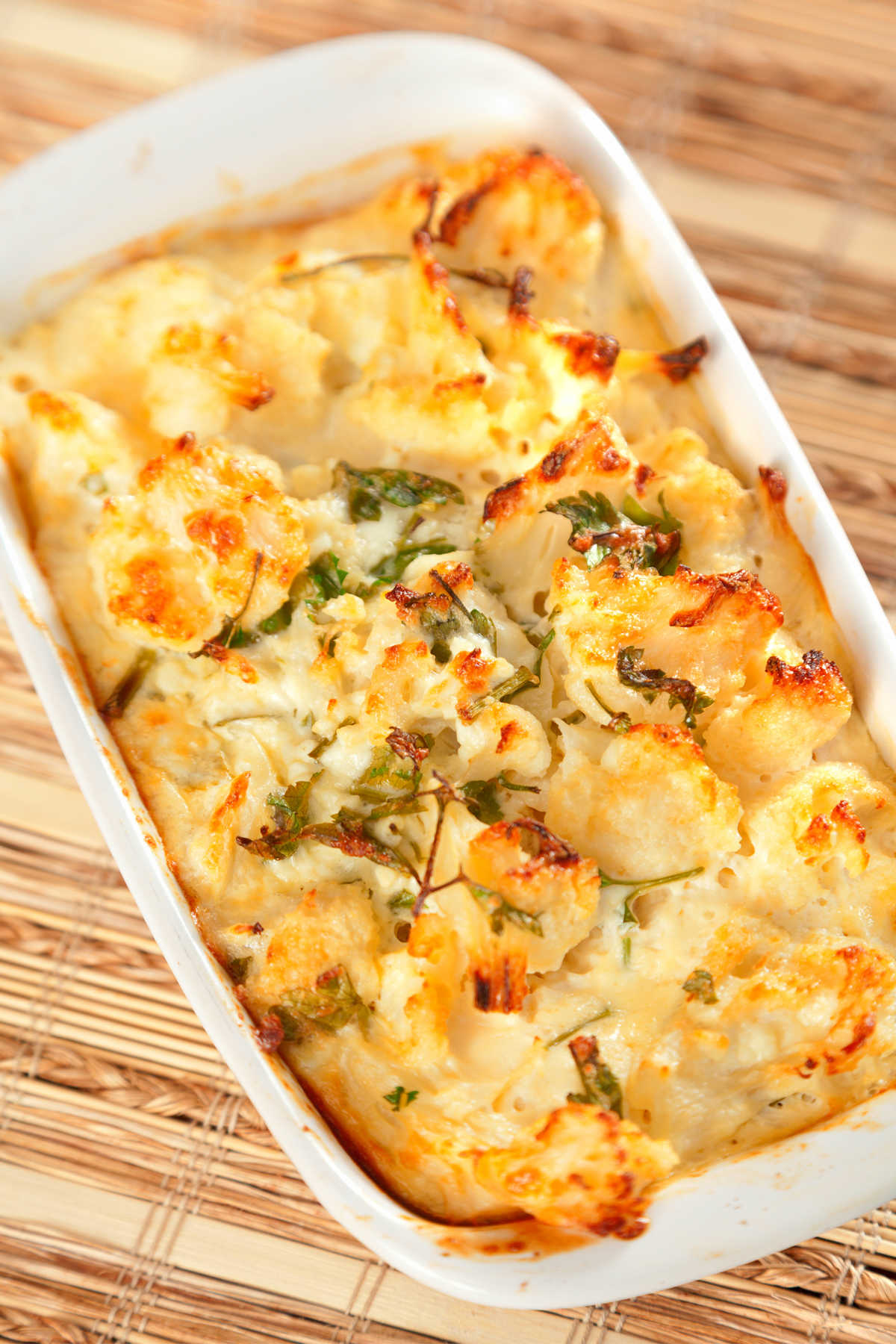 Creamy Cauliflower Gratin