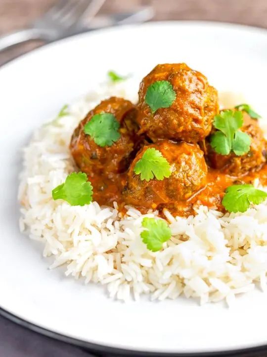 Indian Venison Meatballs