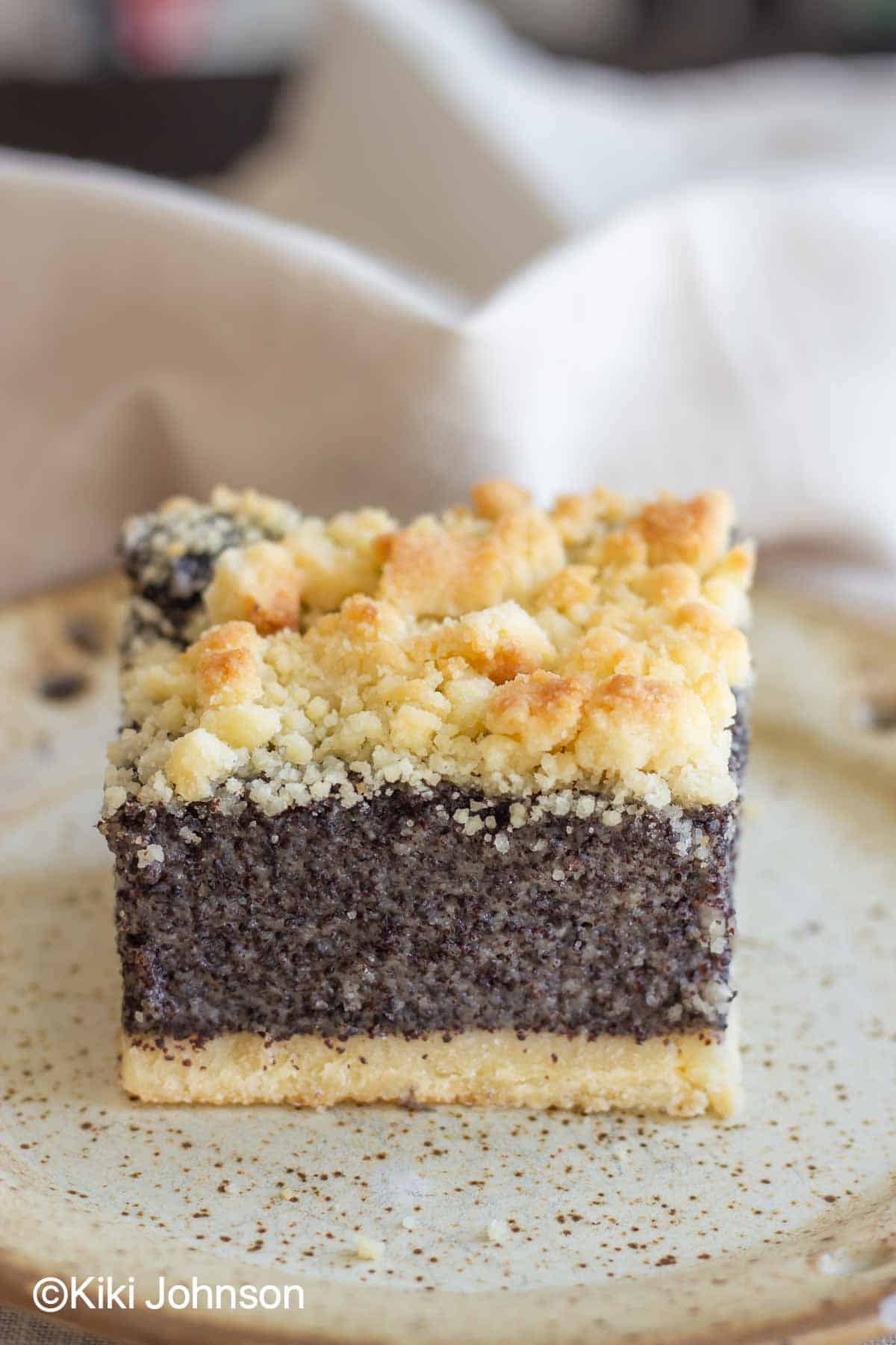 German Poppy Seed Cake