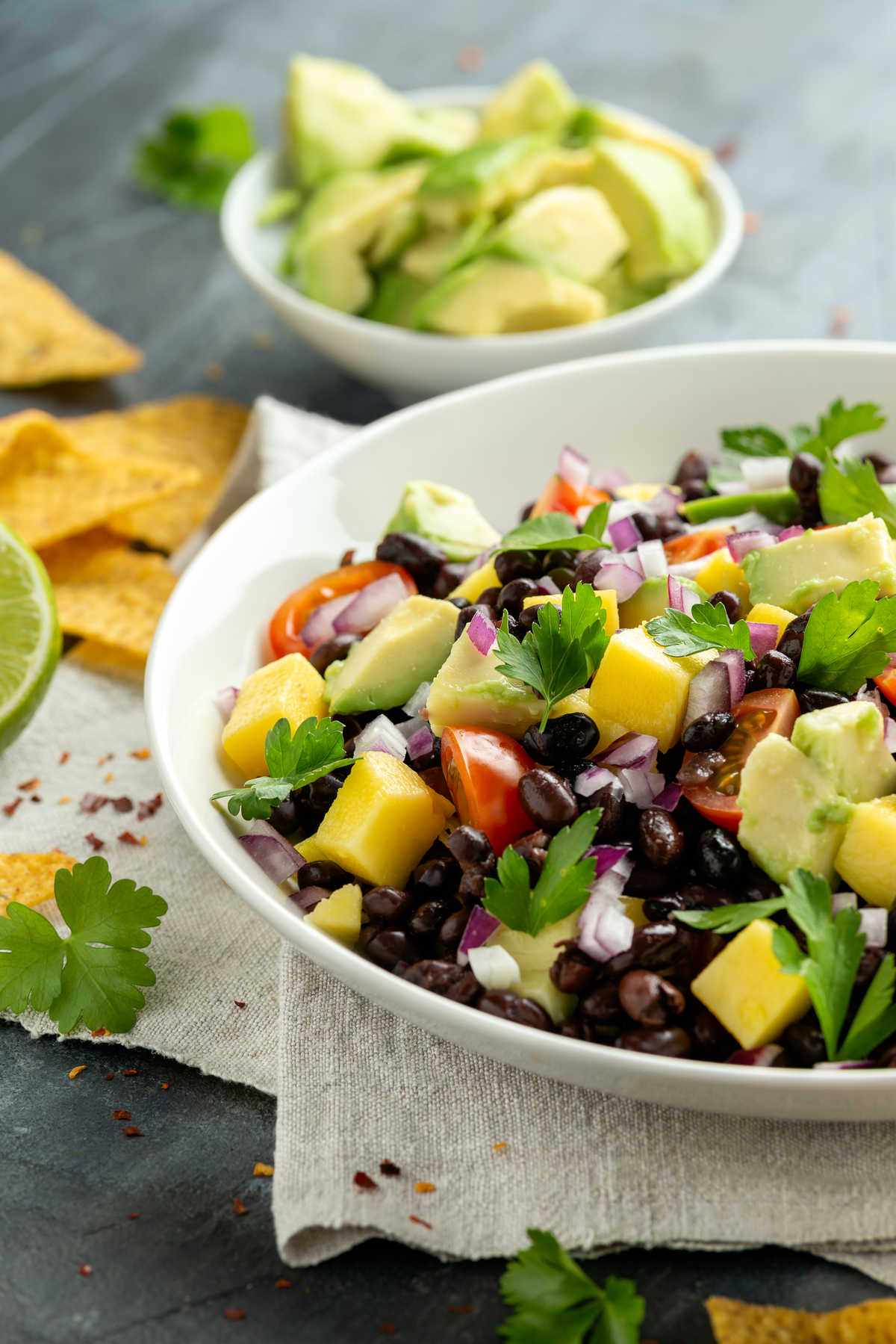 Healthy Mango Black Bean Salad