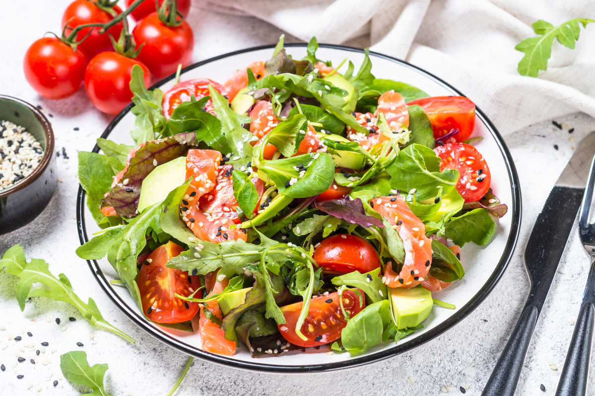 Avocado and Tomato Salad