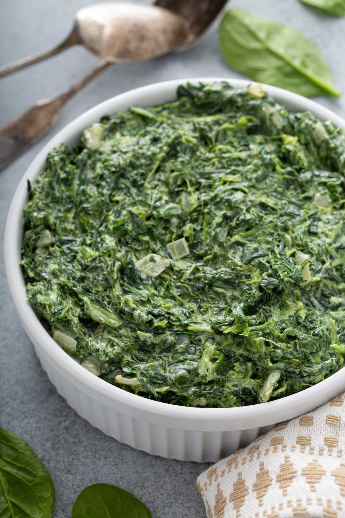 Whole30 Creamed Spinach