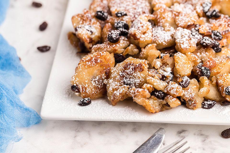 Gluten-Free Vegan Kaiserschmarrn with Bananas