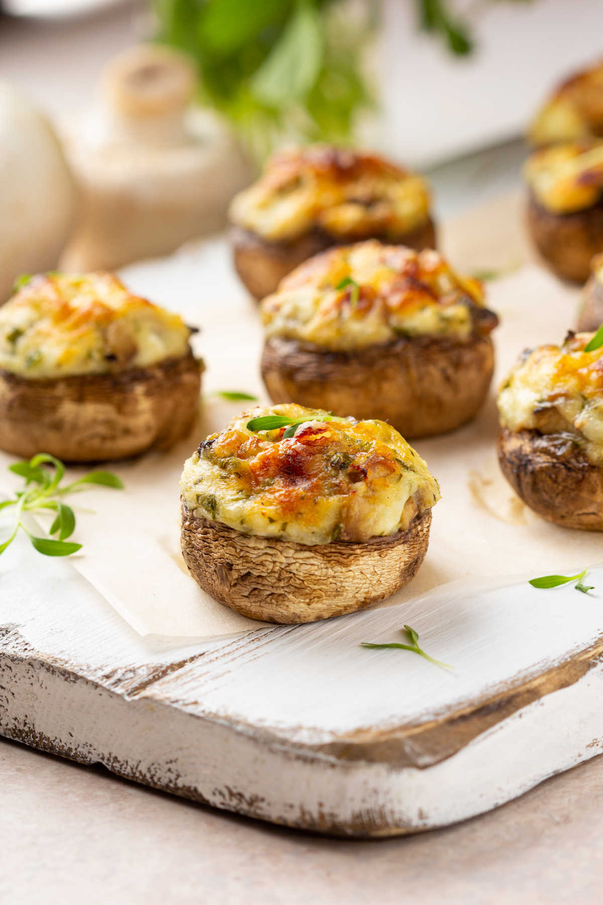 Keto Stuffed Mushrooms