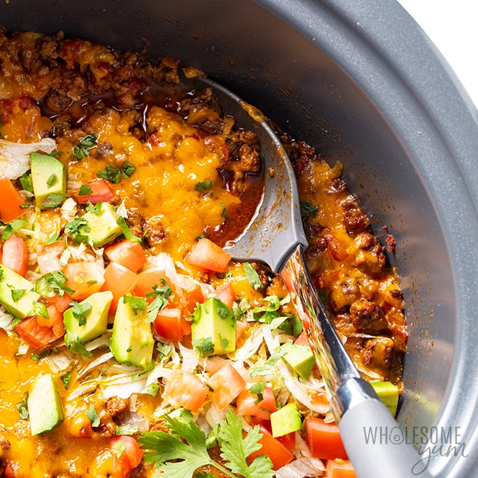 Low Carb Taco Casserole