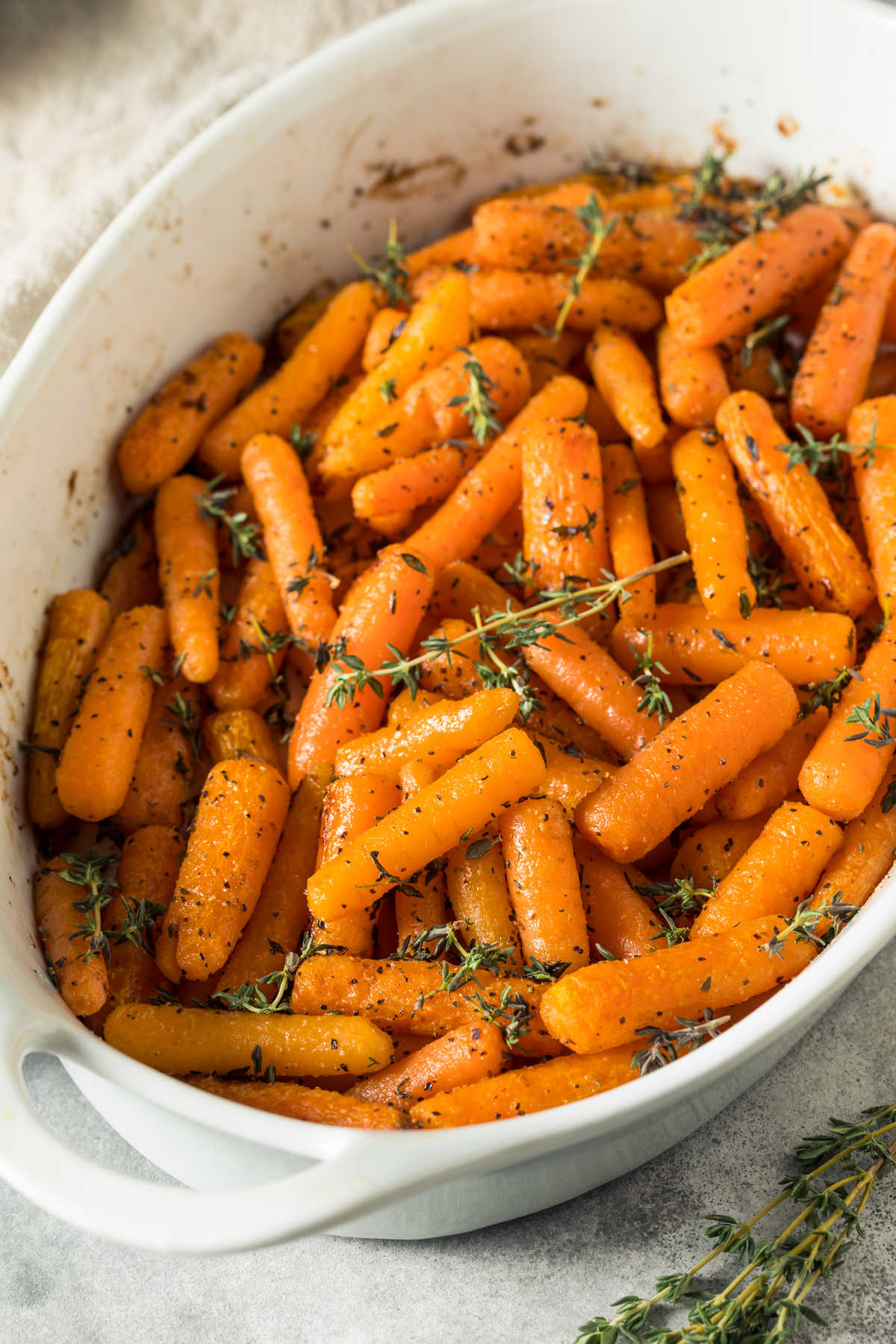 Easy Honey Roasted Carrots
