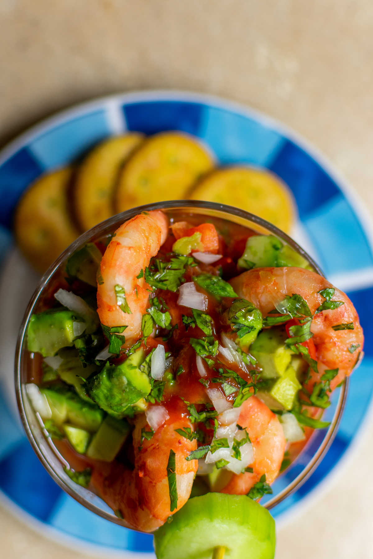 Vegan Mexico Chopped Salad with Avocado Dressing