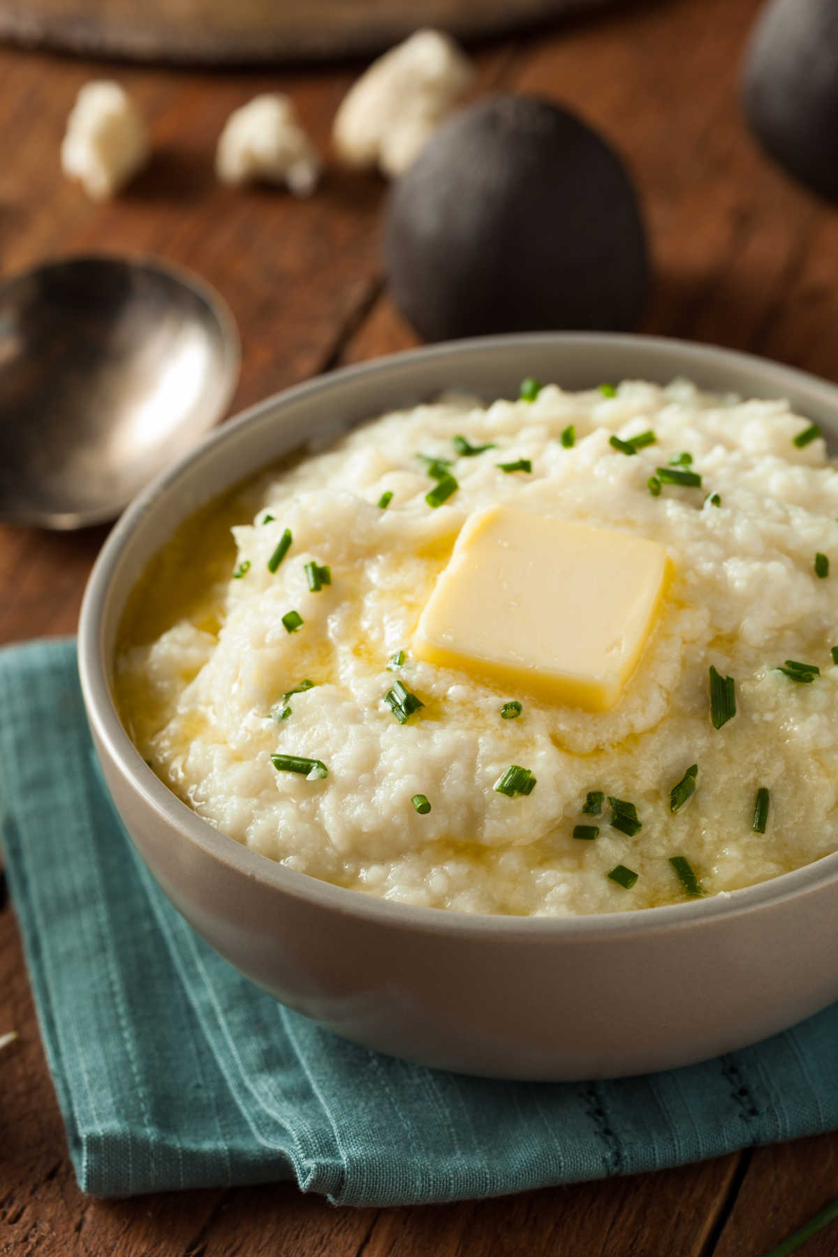 Garlic Mashed Cauliflower