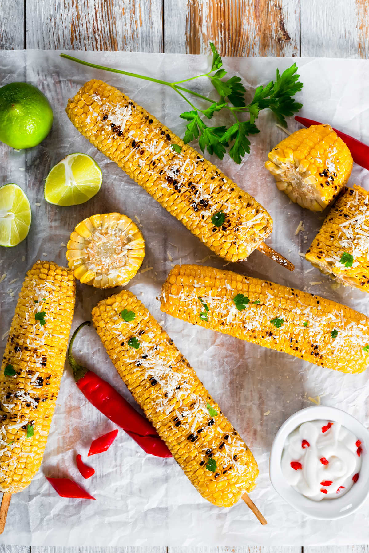 Elote Style Corn with Furikake